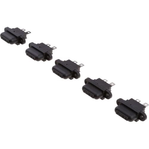 MagiDeal 5X 32V 30A Car Boat Truck Blade Standard Fuse Holder Set With Cover