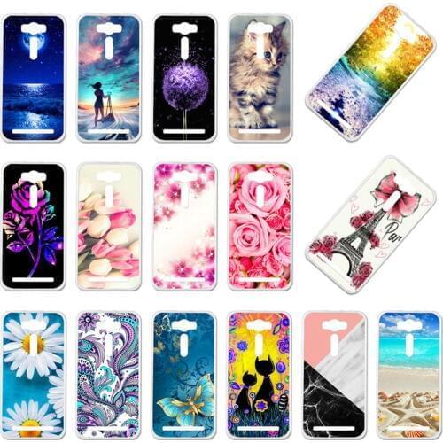 Case For Asus Zenfone 2 Laser ZE550KL Z00LD Soft TPU Silicone Cover For Asus Zenfone2 Laser ZE551KL 5.5 inch Phone Cases Bumper