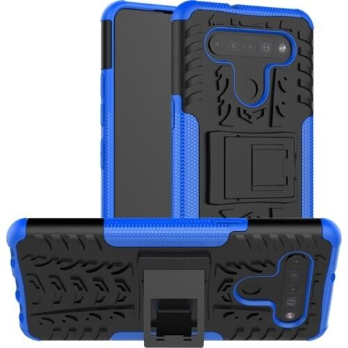 For LG K41S K51S Case Cover LG K8 K10 K20 K30 K40 Anti-knock Heavy Duty Hard Armor Stand Silicone Phone Bumper Case For LG K51S