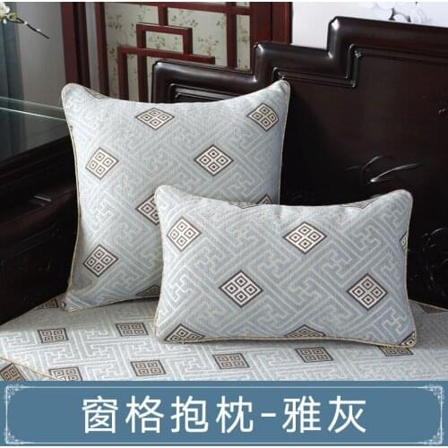 GY0116 Grids Geometric Wedding Cushion Case (No Filling) 1PC Polyester Home Decor Bedroom Decorative Sofa Car Throw Pillows