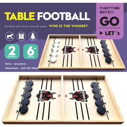 Foosball Winner Games Table Hockey Game Catapult Chess Multi-function Parent-child Interactive Fast Sling Puck Board Games Toys