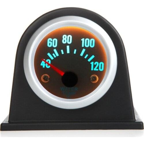 Water Temperature Meter Gauge with Sensor for Auto Car 2" 52mm 40~120Celsius Degree Blue Light