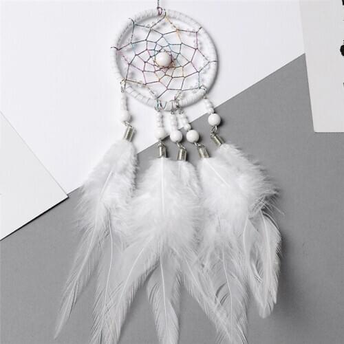 Exquisite Style Dream Catcher Home Decor Bags Cars Pendant Handmade Gifts Feather Tassel Ornament Living Room Decoration