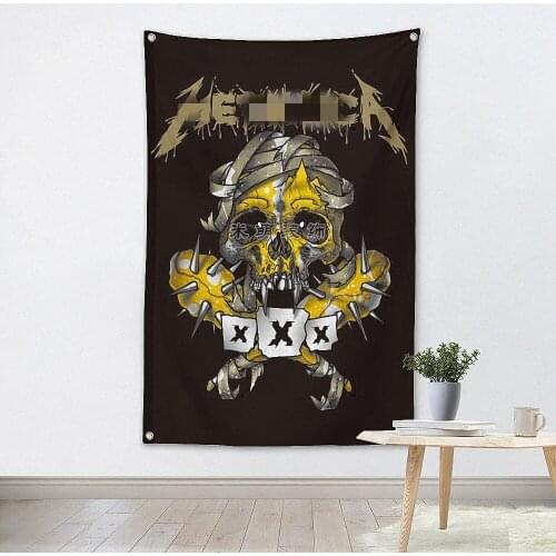 Classic Pop Rock Singer Posters Metal Music Stickers Hip Hop Reggae Flag & Banner Wall Chart Wall Art Home Decoration A1