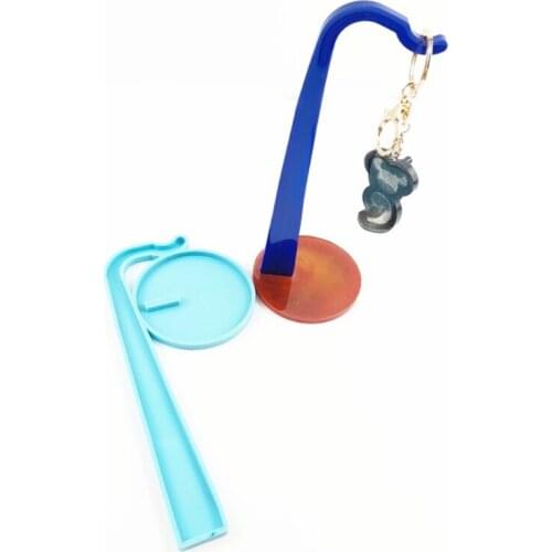 Key Hanging Hook Epoxy Resin Mold DIY Crafts Home Decorations Casting Tool Silicone Mould