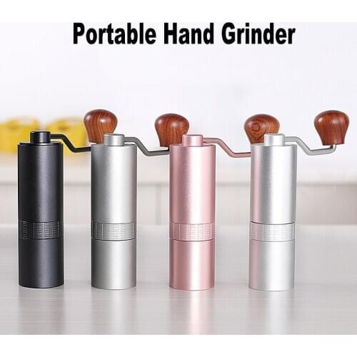 Conical Burr Coffee Grinder Professional Portable Coffee Machine Household Manual Grinder Stainless Steel Grinding Core Tools