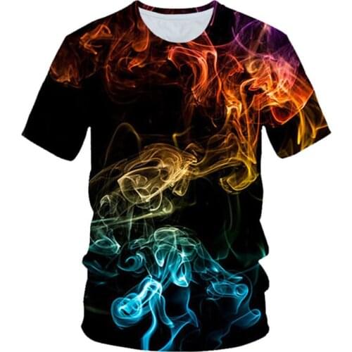 2020 Summer Kids T-shirt Children Ancient Knowledge Psychedelic Colorful 3d Print T shirt Boys Girls Fashion Clothing Tops Tees