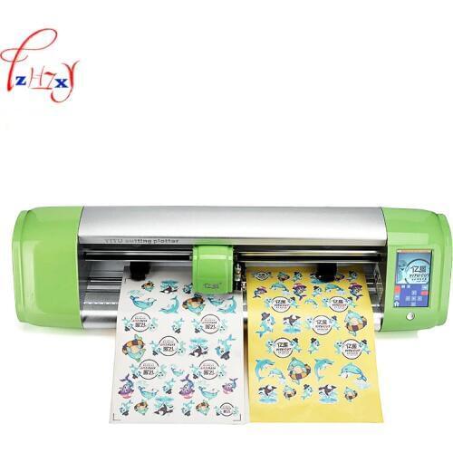 220V/110V Desktop sticker plotter cutter Plotter cutting plotter with cutting function Max cutting width 390mm 1pc