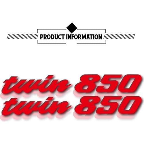 NEW Motorcycle fuel tank sticker wheel helmet MOTO waterproof reflective logo for yamaha twin850 moto sticker twin850