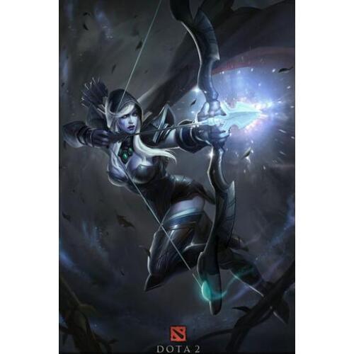 DOTA 2 Defence Of The Ancients Hot Game Art Film Print Silk Poster Home Wall Decor 24x36inch