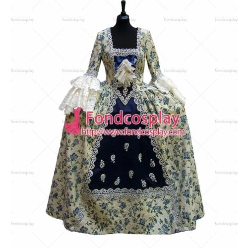 Victorian Rococo Medieval Gown Ball Dress Gothic Evening Dress Cosplay Costume Tailor-made[G955]