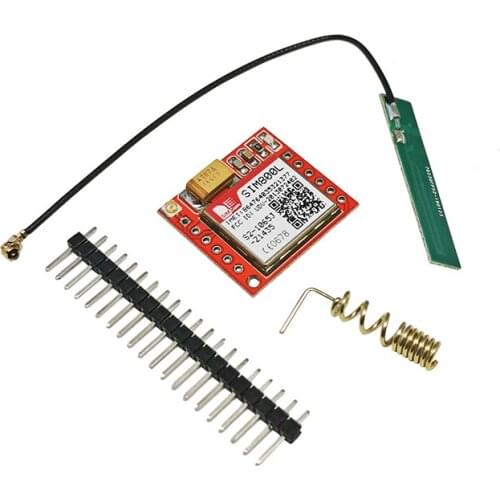 SIM800L GPRS GSM Module Micro SIM Card Core Quad-band TTL Serial Port Antenna PCB Wireless WIFI Board for Arduino Smart Phone