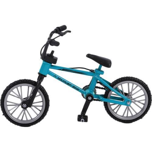 Mini Size Simulation Alloy Finger Bike Children Kid Funnt Mini Finger Bike Toy With Brake Rope Best Birthday Gift