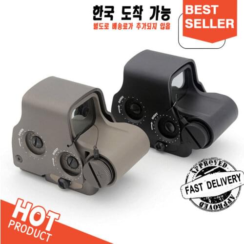 EXPS3-0 558 Red Dot Holographic Weapon Sight Night Vision Hunting Scope 20mm Weaver Airsoft Riflescope With Original Marking