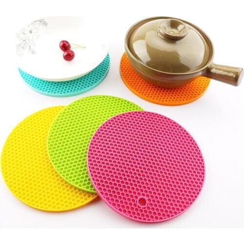 Thicken Honeycomb Shaped Heat-resistant Non-slip Table Placemat Mat Coaster Pad