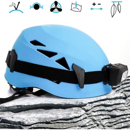 GUB Outdoor Expansion Caving Rescue Mountaineering Bicycle Helmet Come With Light Clips ABS EPS Downhill Helmet Drifting Safety