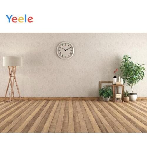 Yeele Cement Wall Pattern Wooden Floor Interior Scene Photo Background Baby Child Portrait Photo Backdrop For Photo Studio