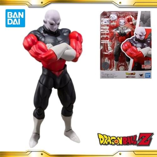 16cm BANDAI Dragon Ball Super SHF Super Saiyan Jiren Action PVC Collection Model Toy Anime Figure Toys For Kids