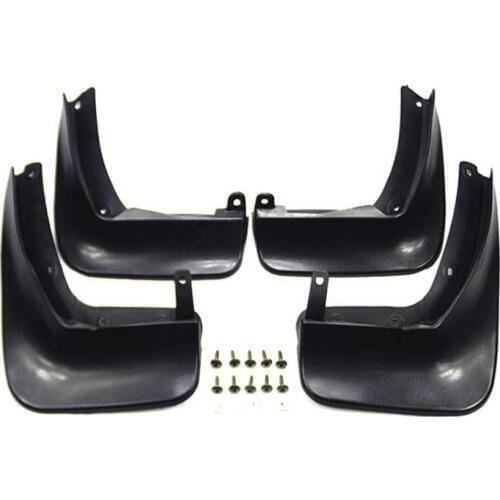 4pcs Premium Auto Front&Rear Heavy Duty Molded Flares Splash Mud Flaps Guards Fenders For VolksWagen Beetle 2013-2018