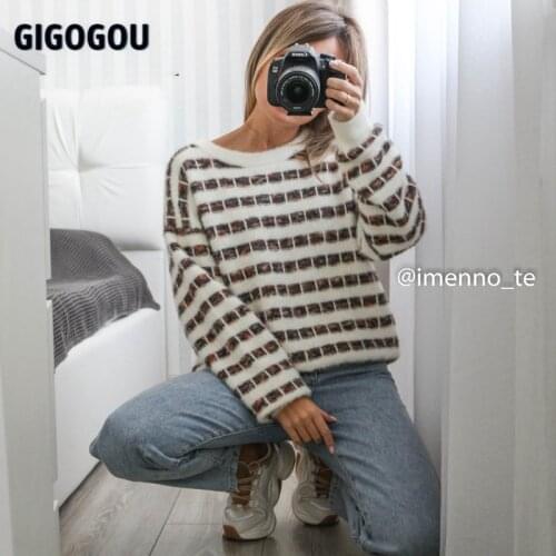 GIGOGOU Women's Cashmere Pullovers