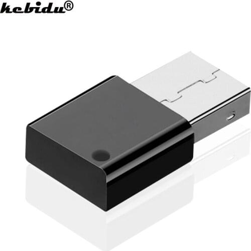 Kebidu USB Mini Bluetooth Receiver Adapter V5.0 High Speed Car Radio Subwoofer Amplifier Multimedia Audio Adapter NO Transmitter