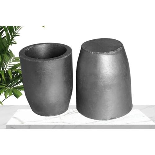 Foundry Clay Graphite Crucibles Black Cup Furnace Torch Melting Casting Refining Gold Silver Copper Brass Aluminum