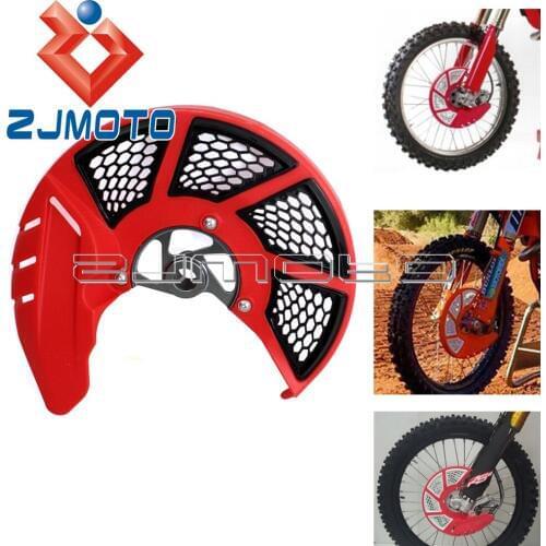 Motorcycle Motocross Front Brake Disc Rotor Protector For Honda CR125R CR250R 04-07 Off-Road Brake Disc Protection