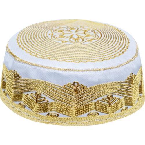 Muslim Nigerian Gorro Turco Bonnet Musulman Sombreros African Head Islam Prayer Caps Men Arab Caps Islamique Chapeau