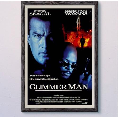 N442 THE GLIMMER MAN (2) Vintage Classic Movie Wall Silk Cloth HD Poster Art Home Decoration Gift