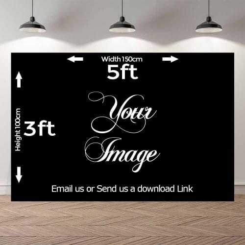 NeoBack 150x100cm Vinyl Customized Custom image printed background for new born baby kids children contact and confirm details