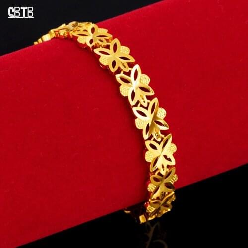 New Geometric Shape Fashion Pendant Bracelet Muslim Arabian African Banquet Wedding High-end Gold Jewelry Bracelets for Women