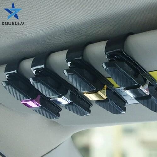 Portable Auto Sunglasses Glasses case holder for car Glasses for sleep Fastening for glasses Eyeglasses Clips for qm6 kadjar BMW