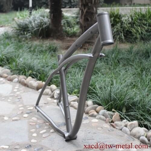 Factory-direct Cheap Titanium News Boy Bike frame