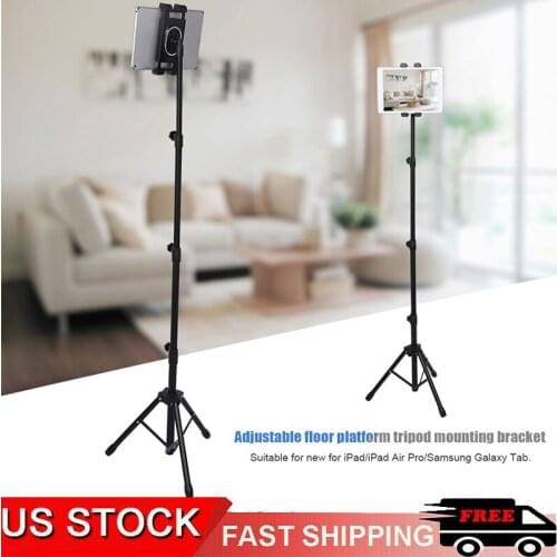 Adjustable Tripod Tablet Floor Stand holder for iPad Air Pro/Samsung Galaxy Tab Phone Holder Stand for IPAD Air Pro 10.5 Mount