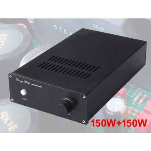 2021 BRZHIFI STK417 150W+150W amplifier Dual channel class AB HIFI Amp