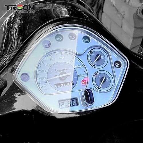 High Quality For Vespa GTS 2014 2015 2016 Motorcycle Instrument Speedometer Cluster Scratch Protection TPU Film Screen Protector