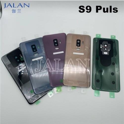 Back Cover For Samsung S9 Plus G955 Mobile Phone Parts Back Glass Replace Repair For Phone Replacement Housing Repair