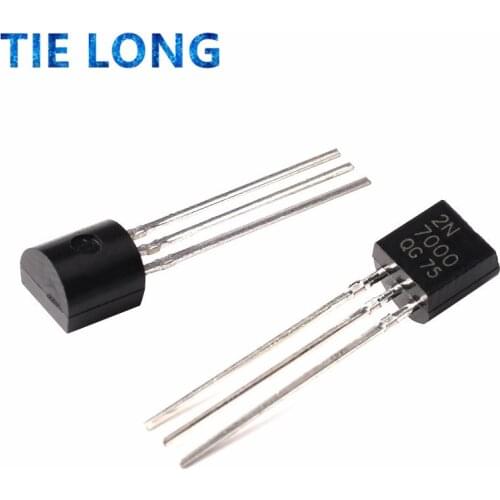 20pcs/lot 2n7000 To92 Small Signal Mosfet 200 Mamps, 60 Volts N-channel To-92 New