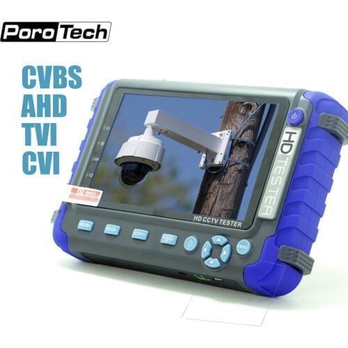 CCTV tester monitor 5 Inch 8MP AHD 8MP TVI 8MP CVI CCTV Tester Monitor DC12V output