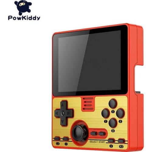 POWKIDDY RGB20 3.5" IPS Full-Fit Screen Built-in Wifi Module 128G 256G 400G Retro Game Handheld Console Multiplayers Open-Source