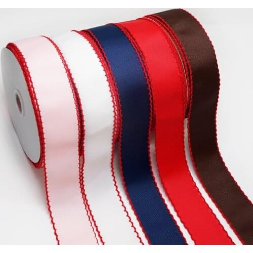 Christmas decorations ribnon 38mm crochet ribbon Printed Grosgrain Ribbon craft supplies 48255