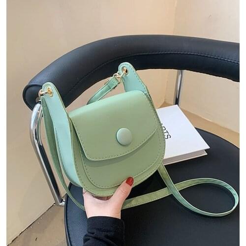 Fashion Handbags For Women Pu Leather Shoulder Bags Designer Mini Crossbody Bag For Women Purses And Saddle Luxury Bag