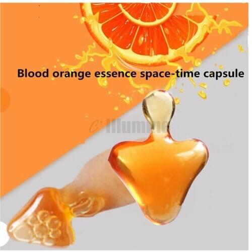 BULK Orange Essence Capsule Vitamin C Improve Dark Skin Fine Lines Firming Brighten Skin Serum