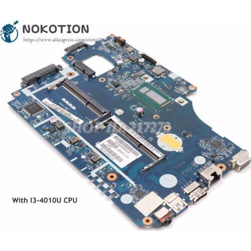 NOKOTION For Acer aspire E1-532 E1-532P Laptop Motherboard V5WE2 LA-9532P NBMFM11006 MAIN BOARD I3-4010U CPU DDR3L