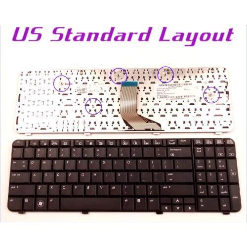 New US Layout Keyboard for HP/Compaq G61-306NR CQ61-313US G61-322NR CQ61-324CA CQ61-420TU G61-408CA Laptop/Notebook