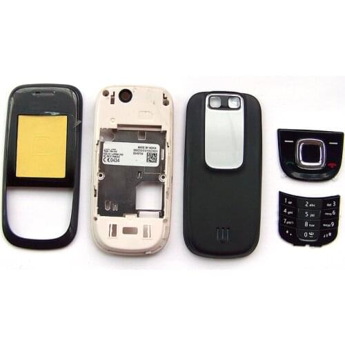 New Housing Cover Case Keypad for Nokia 2680 Full Housing Black
