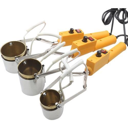 160W Electric Portable Solder Tin Melting Furnace pot with Temperature Control