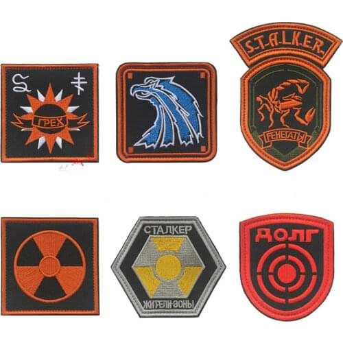 Russia Embroidery Emblem Hook Fastener Patch Velcro Military Tactical Iron On/Sew On Patches Badge for Backpacks Hat Uniforms