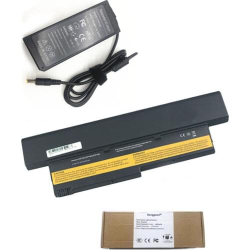 4400mAh 92P0999 92P1000 92P1009 Laptop Battery + 16V 4.5A Power Charger for IBM Lenovo ThinkPad x40 X41 1864 1865 2525 2526 2527
