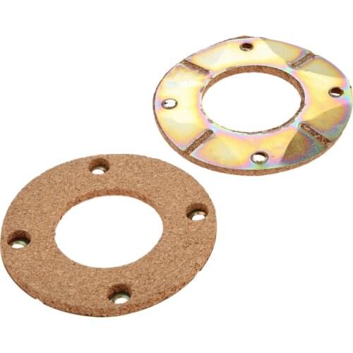 1Pc 12cm Diameter Metal Sewing Machine Motor Friction Clutch Brake Pad Motor Friction Plate